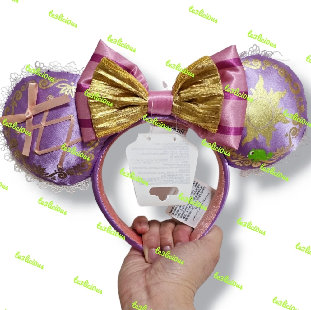 DISNEY PARKS RAPUNZEL PASCAL EARS HEADBAND
